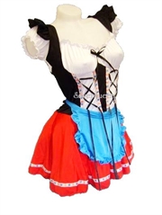 Oktoberfest barpige kostume